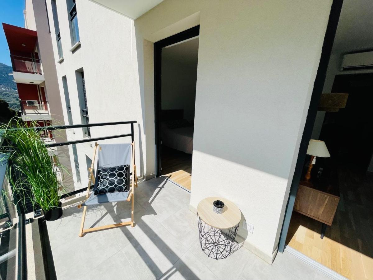 Ajaccio T2 Grand Standing Neuf - Centre Ville Et Plages - 4 Personnes - Parking Prive Екстер'єр фото